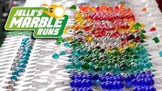 1000 Marbles rolling on a BIG Gravitrax Marble Run [upl. by Seiber191]