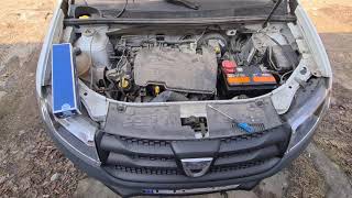 How to change Dacia Logan II 12 air filter [upl. by Aihsenet565]