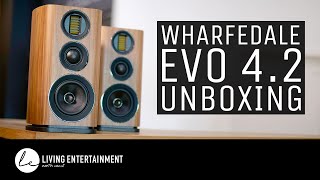 Unboxing Wharfedale EVO 42 Bookshelf Speaker [upl. by Eladnar]