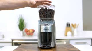 Capresso Infinity Plus Conical Burr Grinder [upl. by Torrell]