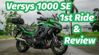 Kawasaki Versys 1000 SE Review amp Arrow exhaust sound check [upl. by Jasisa]