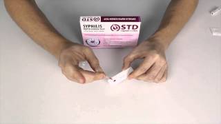 How to use syphilis rapid test kit  STDrapidtestkitscom [upl. by Tomi]