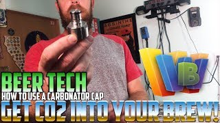 HOW TO USE A CARBONATOR CAP  HOMEBREW TIPS AND TRICKS [upl. by Niltac312]