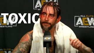 CM PUNK IS TOXIC [upl. by Dnomsaj439]