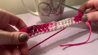 Beginner Crochet Dishcloth Easy Fast [upl. by Elephus]