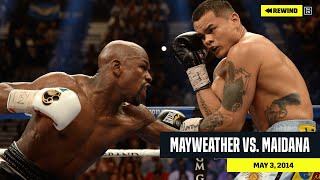 FULL FIGHT  Floyd Mayweather Jr vs Marcos Maidana DAZN Rewind [upl. by Ximena]