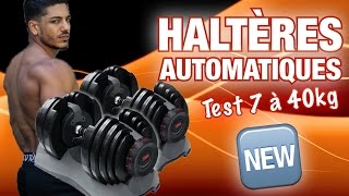 Les HALTÈRES AUTOMATIQUES 5 à 40 kg LE TEST by Bodytime [upl. by Aicsila613]