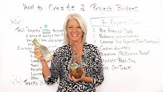 How to Create a Project Budget  Project Management Training [upl. by Phillis]