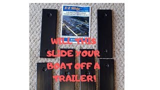 DOES A SLIDER REALLY HELP YOUR BOAT TRAILER [upl. by Everard497]