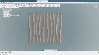 Fusion 360  Wavy Panel [upl. by Hsan569]
