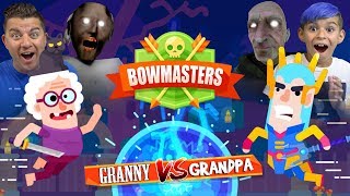 GRANNY vs GRANDPA BOWMASTERS Multiplayer Daylin vs Funhouse Dad [upl. by Nylaret]