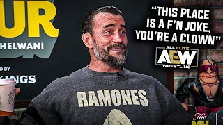 CM Punk Exposes AEW amp Tony Khan [upl. by Anicart]