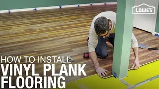 How To Install Waterproof Vinyl Plank Flooring  DIY Flooring Installation [upl. by Asylem934]