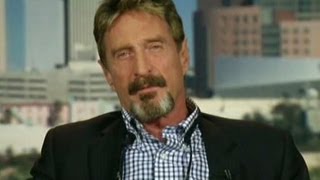 John McAfee Im Behind Edward Snowden [upl. by Dyke]