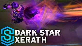 Dark Star Xerath Skin Spotlight  PreRelease  League of Legends [upl. by Aicirtac]