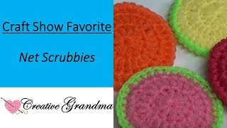 How to Crochet A Dish Scrubby Craft Show Favorite [upl. by Caye]