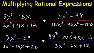 Multiplying Rational Expressions [upl. by Amsirak149]