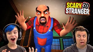 HELLO NEIGHBORS BROTHER HAS HIS OWN GAME Scary Stranger 3D Scary Teacher 3Ds Boyfriend [upl. by Bloxberg]