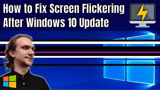 How to Fix Screen Flickering After Windows 10 Update [upl. by Aivatnahs]