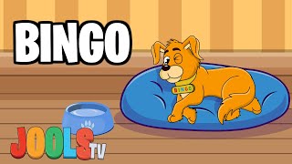 BINGO  Nursery Rhymes  Kids Songs  JoolsTV Trapery Rhyme [upl. by Nosyt]