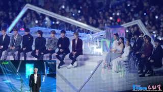 MMA 2019 IDOLS REACTION TO BTS DIONYSUS STAGE [upl. by Helene]