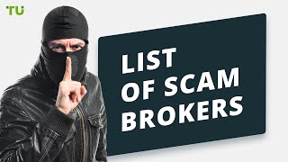 Forex trading scams  List of scam brokers [upl. by Esereht]