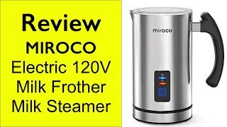 Review Miroco Milk Frother  How to make froth milk at home [upl. by Jenness]