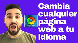 Cómo traducir una página web al español usando Google Chrome [upl. by Drusus]