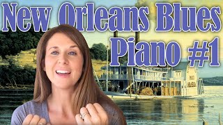 New Orleans Blues Piano 1 [upl. by Ximenes]