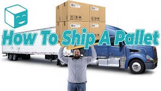 How To Ship A Pallet Preparing A Palletized LTL Freight Shipment Warehousing Tutorial [upl. by Tati995]