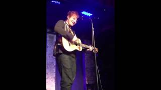 Ed Sheeran singing quotHappy Birthdayquot [upl. by Ijar811]