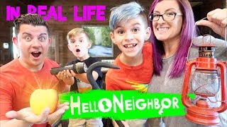 Hello Neighbor In Real Life Spooky Cabin Edition [upl. by Kartis373]