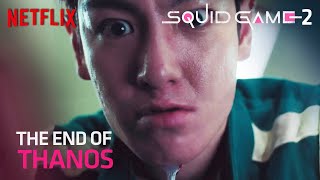 Squid Game 2  Thanoss Ending Scene  Netflix ENGSUB [upl. by Naerb]