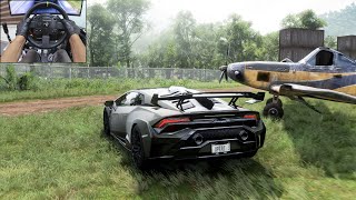 Lamborghini Huracán STO  Forza Horizon 5  Thrustmaster TX [upl. by Rellek]