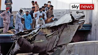 At least two survivors after Pakistan PK 8303 plane crash [upl. by Ennalyrehc758]