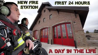 First 24 Hours in a New Fire Station  A Day in the Life [upl. by Greiner]