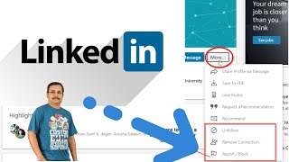 Block Someone On LinkedIn without them Knowing  Tutorial [upl. by Anekam]