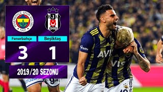 ÖZET Fenerbahçe 31 Beşiktaş  16 Hafta  201920 [upl. by Adaven850]