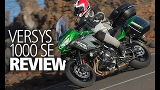 Kawasaki Versys 1000 SE review 2019  Best sports tourer vs S1000XR [upl. by Etnom]