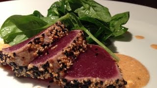 Seared Ahi Tuna Recipe [upl. by Benito]