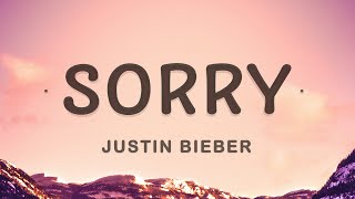 Justin Bieber  Sorry Lyrics [upl. by Adekam]