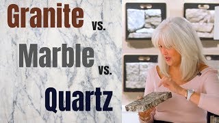 Quartz vs Granite vs Marble How to choose the right countertop [upl. by Ellehsor674]