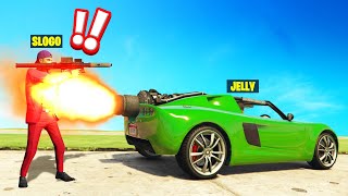 TROLLING MY FRIEND With A ROCKET CAR In GTA 5 [upl. by Wise75]