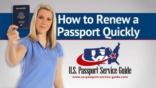 How to Renew a Passport Quickly [upl. by Brasca]