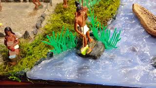 Maqueta De Indios Tainos 2019 [upl. by Dennie]