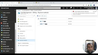 Cannot delete payment method Azure [upl. by Marylin]