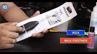 IKEA MILK FROTHER Review amp Battery Installation [upl. by Sherourd207]