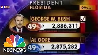 History Flashback How The 2000 Election Results Were Fought In The Courts  NBC News NOW [upl. by Iormina31]