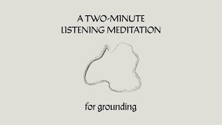 A 2Minute Meditation for Grounding [upl. by Vtarj]