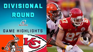 Browns vs Chiefs Divisional Round Highlights  NFL 2020 Playoffs [upl. by Angelika]